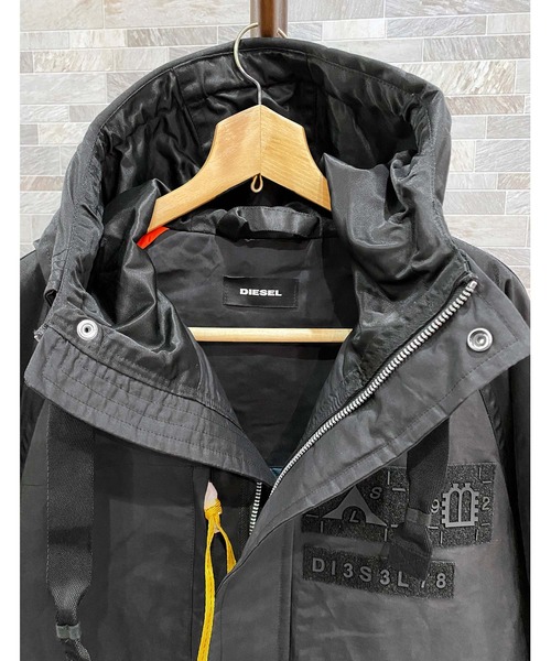 DIESEL（ディーゼル）の「ミックスファブリック コンビネーション