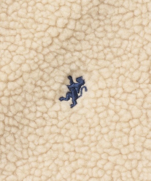 URBAN RESEARCH DOORS（アーバンリサーチドアーズ）の「GYMPHLEX　T/A ボアフードジャケット（ブルゾン・レディース・アイボリー/ネイビー・16）」の10枚目の写真