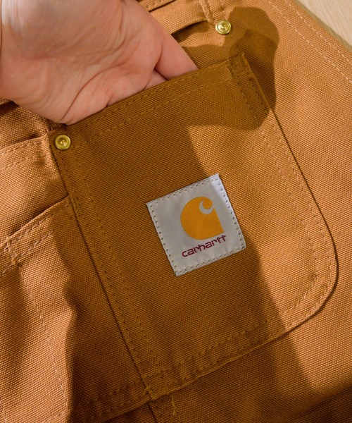 【セール】【22】〔CARHARTT/カーハート〕ダブルニーダックビブ オーバーオール（サロペット/オーバーオール）｜Carhartt