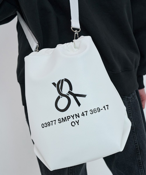 OY（オーワイ）の「『OY/オーワイ』WEAVE LOGO BUCKET BAG/ウェーブ 