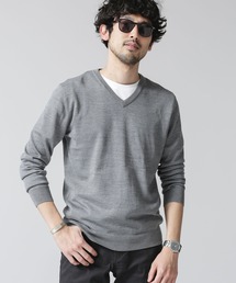 メンズのニット セーター グレー 灰色系 Vネック ファッション通販 Zozotown