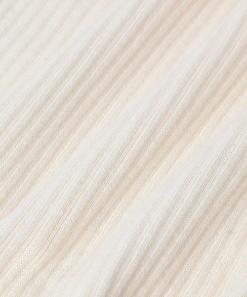 ADAM ET ROPE'（アダムエロペ）の「＜追加・好評アイテム・洗える＞ブロードリブカーディガン（カーディガン/ボレロ・レディース・スミクロ/キナリ/グリーン系その他/ブルー系その他/パープル系その他・FREE）」の19枚目の写真