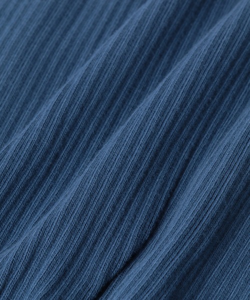 ADAM ET ROPE'（アダムエロペ）の「＜追加・好評アイテム・洗える＞ブロードリブカーディガン（カーディガン/ボレロ・レディース・スミクロ/キナリ/グリーン系その他/ブルー系その他/パープル系その他・FREE）」の20枚目の写真