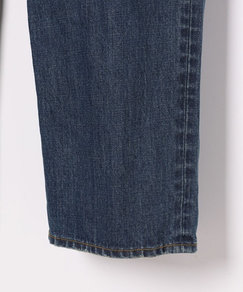 ADAM ET ROPE'（アダムエロペ）の「リコンストラスト ルーズテーパード スラックスデニム（デニムパンツ・メンズ・ダークインディゴブルー/ライトインディゴブルー・M/L）」の14枚目の写真