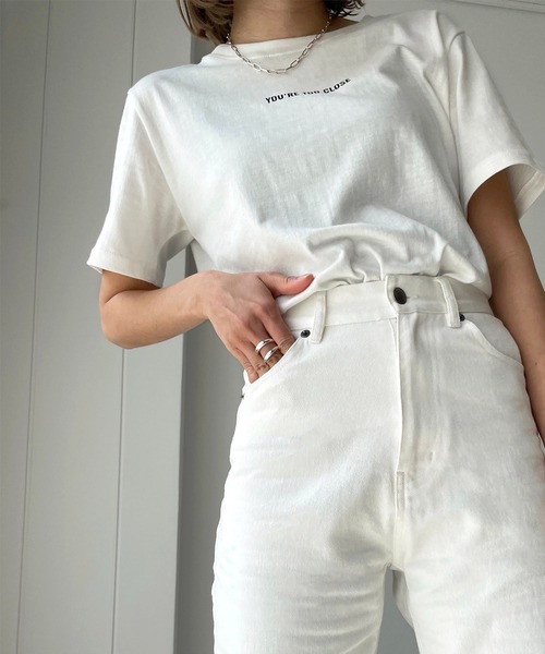 CANAL JEAN（キャナルジーン）の「RED CHOP WORKS(レッドチョップワークス) カットオフクロップドパンツ（その他パンツ・レディース・ホワイト・40/38/36）」の3枚目の写真