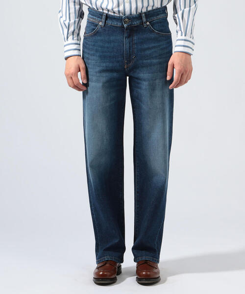 TOMORROWLAND (トゥモローランド)の「【別注】PT TORINO×TOMORROWLAND コットン ワイドデニムパンツ(デニムパンツ・メンズ・ブルー系その他3・32/30/31/33)」の4枚目の写真