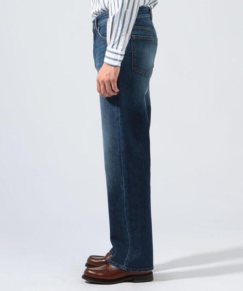 TOMORROWLAND (トゥモローランド)の「【別注】PT TORINO×TOMORROWLAND コットン ワイドデニムパンツ(デニムパンツ・メンズ・ブルー系その他3・32/30/31/33)」の2枚目の写真