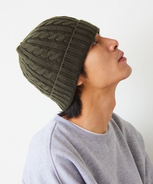 newhattan(ニューハッタン)の「NEW HATTAN/ニューハッタン カラーニットキャップ ビーニー/ニット帽(ニットキャップ/ビーニー・メンズ・ホワイト/ブラック/ダークブラウン/ベージュ/ネイビー/レッド/ダークグレー/バーガンディー/ロイヤルブルー/オリーブ/パープル/ライトピンク/ピンク・FREE)」の22枚目の写真