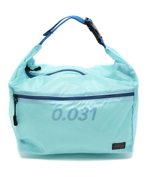 PORTER（ポーター）の「AMPHIBIOUS×PORTER ×B印 YOSHIDA NYLON HAND BAG LARGE（ハンドバッグ・レディース・ホワイト/ブラック/ブラウン/ピンク/サックスブルー/パープル・ONE SIZE）」の5枚目の写真