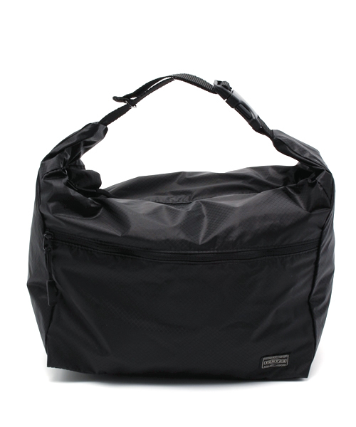 PORTER（ポーター）の「AMPHIBIOUS×PORTER ×B印 YOSHIDA NYLON HAND BAG LARGE（ハンドバッグ・レディース・ホワイト/ブラック/ブラウン/ピンク/サックスブルー/パープル・ONE SIZE）」の3枚目の写真