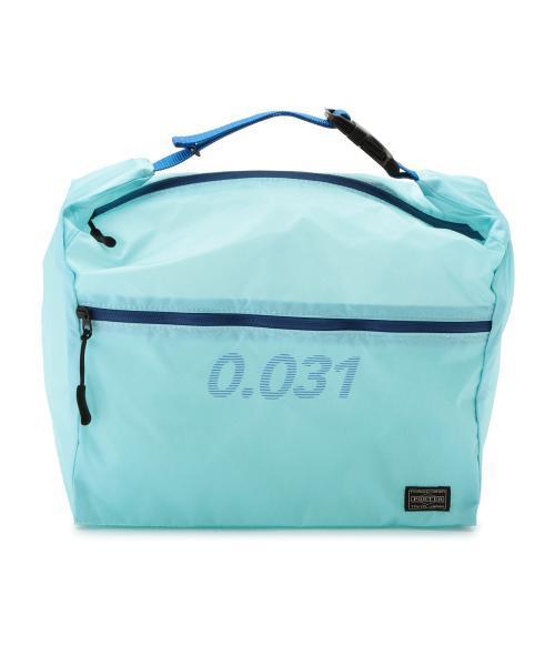 PORTER（ポーター）の「AMPHIBIOUS×PORTER ×B印 YOSHIDA NYLON HAND BAG LARGE（ハンドバッグ・レディース・ホワイト/ブラック/ブラウン/ピンク/サックスブルー/パープル・ONE SIZE）」の16枚目の写真
