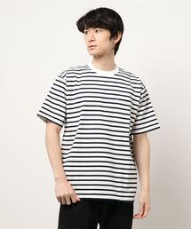 BACK NUMBER | 【BACK NUMBER】ヘビーウェイトボーダーTシャツ(Tシャツ/カットソー)