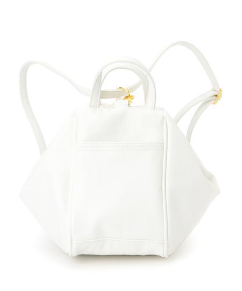 Ray BEAMS（レイビームス）の「▽【sweet 4月号掲載】Casselini / 3WAY リュック（バックパック/リュック・レディース・オフホワイト/ブルー・ONE SIZE）」の3枚目の写真