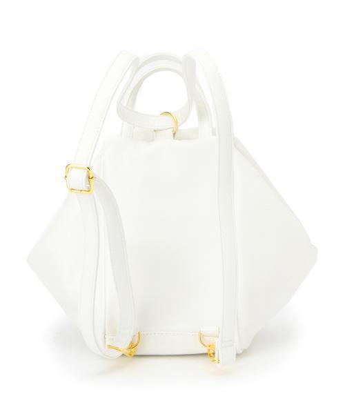 Ray BEAMS（レイビームス）の「▽【sweet 4月号掲載】Casselini / 3WAY リュック（バックパック/リュック・レディース・オフホワイト/ブルー・ONE SIZE）」の6枚目の写真