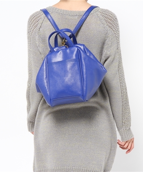 Ray BEAMS（レイビームス）の「▽【sweet 4月号掲載】Casselini / 3WAY リュック（バックパック/リュック・レディース・オフホワイト/ブルー・ONE SIZE）」の8枚目の写真