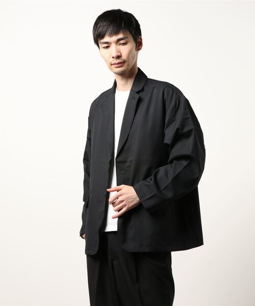 おしゃれスタ（オシャレスタ）の「TRビッグシルエットテーラードジャケット(IR)（テーラードジャケット・メンズ・その他/ベージュ/ブラック/ブルー系その他/グレイッシュベージュ/カーキ・L/M）」の20枚目の写真