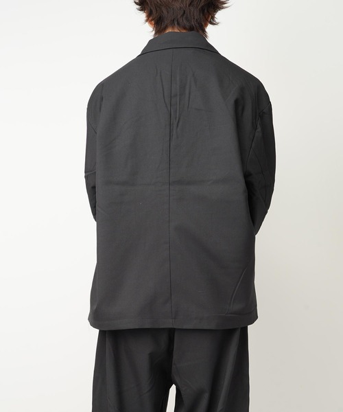 おしゃれスタ（オシャレスタ）の「TRビッグシルエットテーラードジャケット(IR)（テーラードジャケット・メンズ・その他/ベージュ/ブラック/ブルー系その他/グレイッシュベージュ/カーキ・L/M）」の9枚目の写真