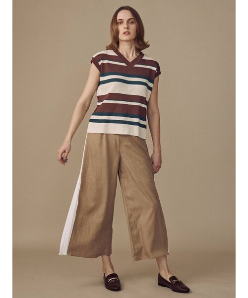 THE DAYZ TOKYO（ザデイズトーキョー）の「【THE DAYZ TOKYO】ボーダーニットタンク（ニット/セーター・レディース・ブラック/ブラウン/ブルー・FREE）」の16枚目の写真