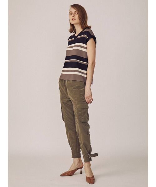 THE DAYZ TOKYO（ザデイズトーキョー）の「【THE DAYZ TOKYO】ボーダーニットタンク（ニット/セーター・レディース・ブラック/ブラウン/ブルー・FREE）」の13枚目の写真