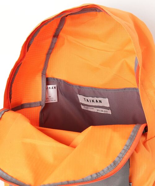 TAIKAN（テイケン）の「TAIKAN/テイケン/HORNET BACKPACK（バックパック/リュック・メンズ・オレンジ/ブルー・FREE）」の5枚目の写真