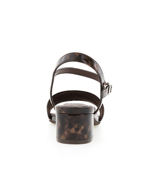 A de Vivre（アドゥヴィーヴル）の「3E アンクルストラップサンダル（サンダル・レディース・アイボリー/ブラウン系その他/パープル/ブラック・S/LL/L/M）」の5枚目の写真