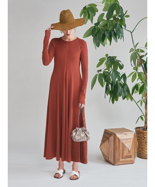 セール ブランド古着 長袖ワンピース ワンピース Mila Owen ミラオーウェン のファッション通販 Zozoused