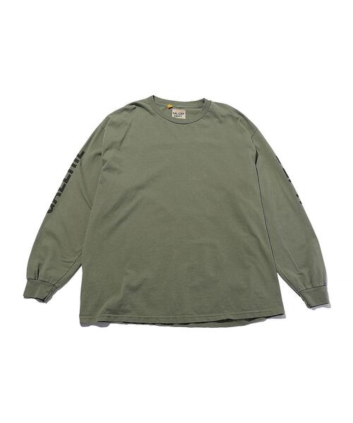 GALLERY DEPT（ギャラリーデプト）の「＜GALLERY DEPT＞ F/COLLECTOR LS/カットソー（Tシャツ/カットソー・メンズ・グレー/オレンジ/オリーブ・MEDIUM/LARGE）」の2枚目の写真