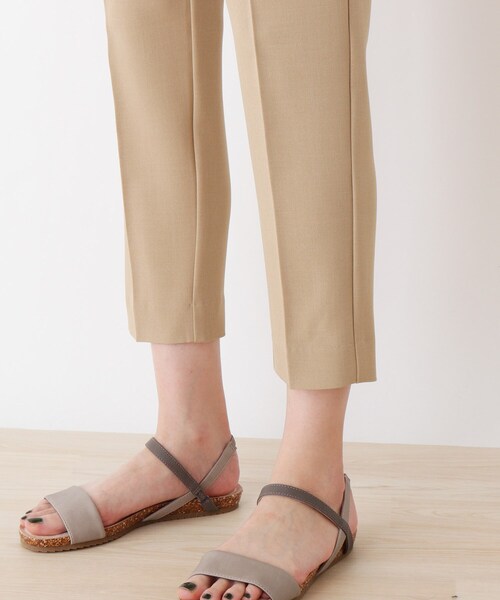 SHOO・LA・RUE(シューラルー)の「◆【SS-4L】ぷるぷるテーパードパンツ(その他パンツ・レディース・ブラック/ベージュ/ネイビー系7/グレー系その他2・01/04/05/06/10/02/03)」の14枚目の写真
