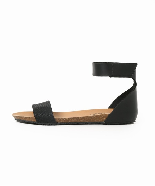 PLAKTON（プラクトン）の「《WEB限定》【PLAKTON/プラクトン】アンクルストラップサンダル◆（サンダル・レディース・ブラック/ベージュ/シルバー・36/37/38）」の6枚目の写真