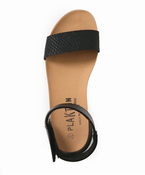 PLAKTON（プラクトン）の「《WEB限定》【PLAKTON/プラクトン】アンクルストラップサンダル◆（サンダル・レディース・ブラック/ベージュ/シルバー・36/37/38）」の10枚目の写真