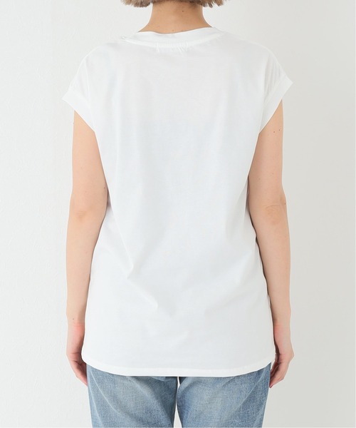 JOINT WORKS（ジョイントワークス）の「J-ワイドノースリTシャツ（Tシャツ/カットソー・レディース・ブラック/ライトグレー/ホワイト・FREE）」の18枚目の写真