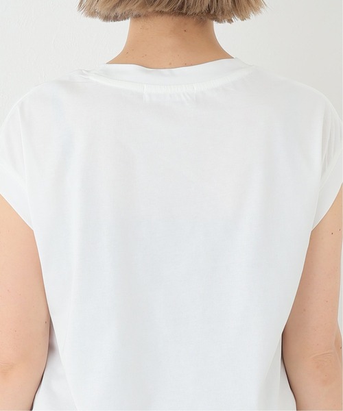 JOINT WORKS（ジョイントワークス）の「J-ワイドノースリTシャツ（Tシャツ/カットソー・レディース・ブラック/ライトグレー/ホワイト・FREE）」の12枚目の写真