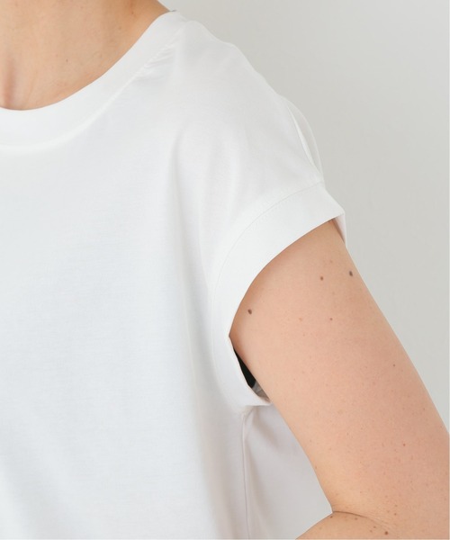 JOINT WORKS（ジョイントワークス）の「J-ワイドノースリTシャツ（Tシャツ/カットソー・レディース・ブラック/ライトグレー/ホワイト・FREE）」の9枚目の写真