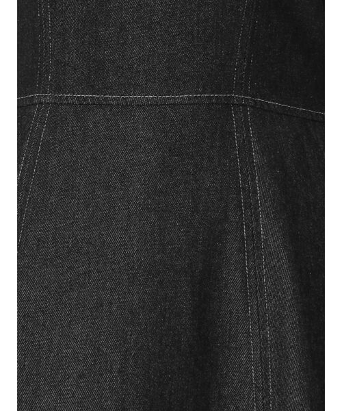 MURUA(ムルーア)の「アシンメトリーパターンロングワンピース(ワンピース・レディース・ブラック/ライトグリーン/アイボリー/ブルー・1/2)」の15枚目の写真