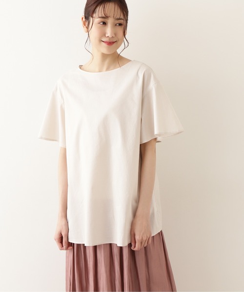 ARTS&SCIENCE 近年 バンブー チュニックブラウス ナチュラル ARTS&SCIENCE 近年 バンブー チュニックブラウス ナチュラル