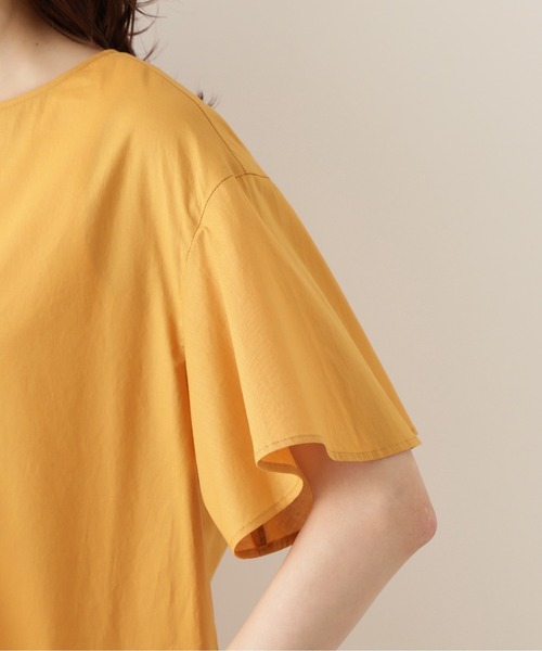 NATURAL BEAUTY BASIC（ナチュラルビューティーベーシック）の「オーガニックコットンバックツイストチュニックブラウス/0171210671（シャツ/ブラウス・レディース・マスタード/カーキ/オフホワイト・SMALL/MEDIUM）」の20枚目の写真