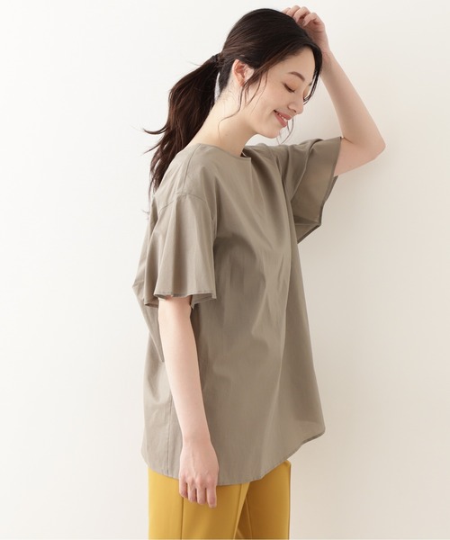 ARTS&SCIENCE 近年 バンブー チュニックブラウス ナチュラル ARTS&SCIENCE 近年 バンブー チュニックブラウス ナチュラル