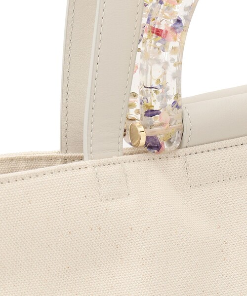 ANEVER（アンエバー）の「【MIMOSA】ビッグ トート（トートバッグ・レディース・ホワイト系/ブラック系・F）」の10枚目の写真