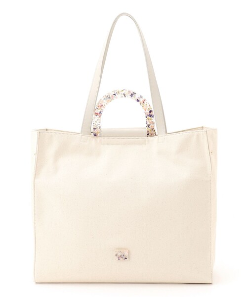 ANEVER（アンエバー）の「【MIMOSA】ビッグ トート（トートバッグ・レディース・ホワイト系/ブラック系・F）」の12枚目の写真