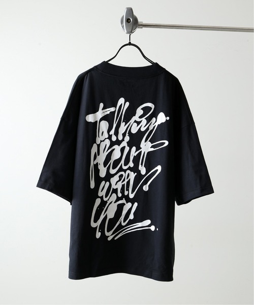 JOURNAL STANDARD（ジャーナルスタンダード）の「【SHELTECH×R.KAMIYAMA×JS】別注 BACK GRAFFITI Tシャツ（Tシャツ/カットソー・メンズ・ホワイト/ブラック/ホワイト系その他・LARGE/X-LARGE/MEDIUM）」の3枚目の写真