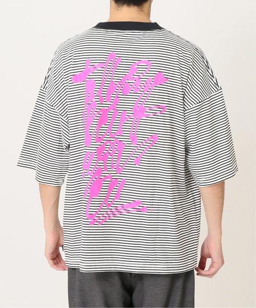 JOURNAL STANDARD（ジャーナルスタンダード）の「【SHELTECH×R.KAMIYAMA×JS】別注 BACK GRAFFITI Tシャツ（Tシャツ/カットソー・メンズ・ホワイト/ブラック/ホワイト系その他・LARGE/X-LARGE/MEDIUM）」の10枚目の写真