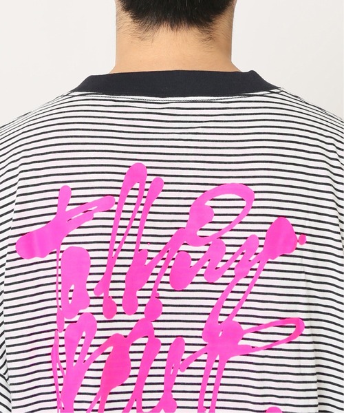 JOURNAL STANDARD（ジャーナルスタンダード）の「【SHELTECH×R.KAMIYAMA×JS】別注 BACK GRAFFITI Tシャツ（Tシャツ/カットソー・メンズ・ホワイト/ブラック/ホワイト系その他・LARGE/X-LARGE/MEDIUM）」の11枚目の写真