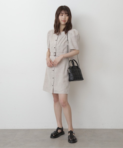 FREE'S MART（フリーズマート）の「【インフルエンサー森下愛里沙さんレコメンド】◆ボストンチェーンショルダーバッグ（ショルダーバッグ・レディース・ホワイト/ブラック/ライトブルー/ホワイト系その他・ﾌﾘ-）」の9枚目の写真