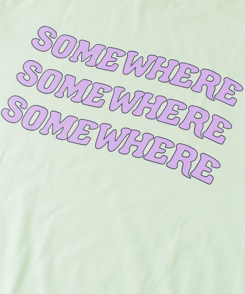 URBAN RESEARCH（アーバンリサーチ）の「GOODBETTERBEST　SOMEWHERE T-SHIRTS（Tシャツ/カットソー・メンズ・オレンジ/ブルー/ミント・1/2）」の5枚目の写真