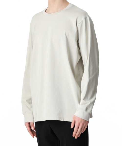 ATTACHMENT（アタッチメント）の「MARCERIZATION JERSEY L/S T-SHIRT（Tシャツ/カットソー・メンズ・グレー系その他/ホワイト/ライトグレー/ブラック・1/2/3/4）」の12枚目の写真