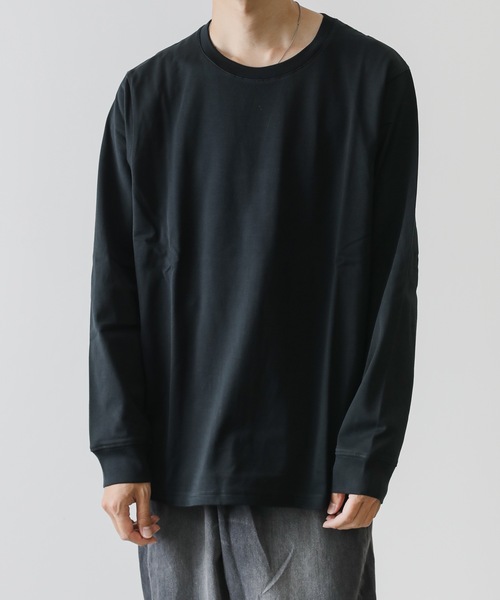 ATTACHMENT（アタッチメント）の「MARCERIZATION JERSEY L/S T-SHIRT（Tシャツ/カットソー・メンズ・グレー系その他/ホワイト/ライトグレー/ブラック・1/2/3/4）」の19枚目の写真