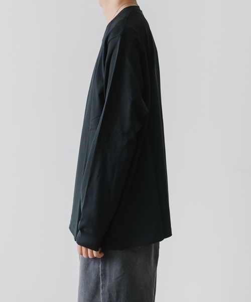 ATTACHMENT（アタッチメント）の「MARCERIZATION JERSEY L/S T-SHIRT（Tシャツ/カットソー・メンズ・グレー系その他/ホワイト/ライトグレー/ブラック・1/2/3/4）」の21枚目の写真