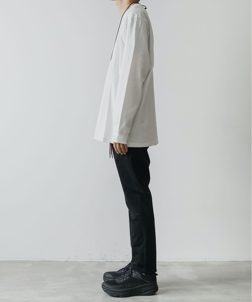 ATTACHMENT（アタッチメント）の「MARCERIZATION JERSEY L/S T-SHIRT（Tシャツ/カットソー・メンズ・グレー系その他/ホワイト/ライトグレー/ブラック・1/2/3/4）」の17枚目の写真