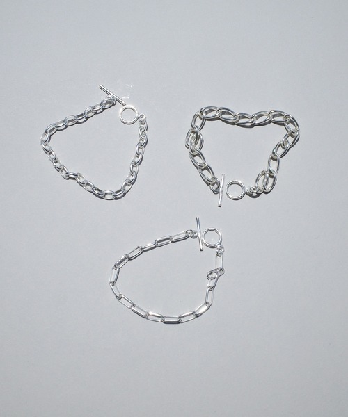 ISOLATION(アイソレーション)の「【ISOLATION / アイソレーション】silver925 Oval Chain Bracelet / オーバルチェーンブレスレット(ブレスレット・レディース・シルバー/シルバー×ゴールド・17cm)」の13枚目の写真