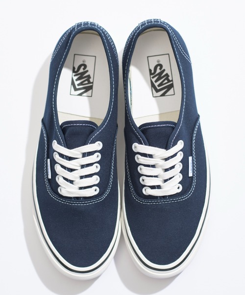 And A（アンドエー）の「VANS ヴァンズ / AUTHENTIC 44 DX オーセンティック キャンバスローカットスニーカー / VN0A54F29GK（スニーカー・レディース・ブルー・23cm/23.5cm/24cm/24.5cm）」の5枚目の写真